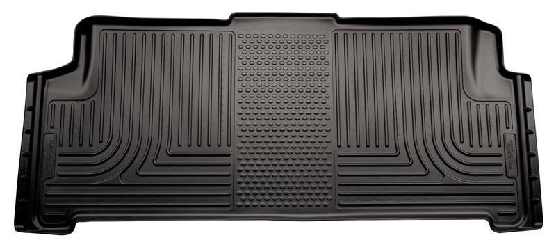 Chrysler Town & Country Floor Liner - 2nd Row - Husky Liners - WeatherBeater - Black - `08-`12